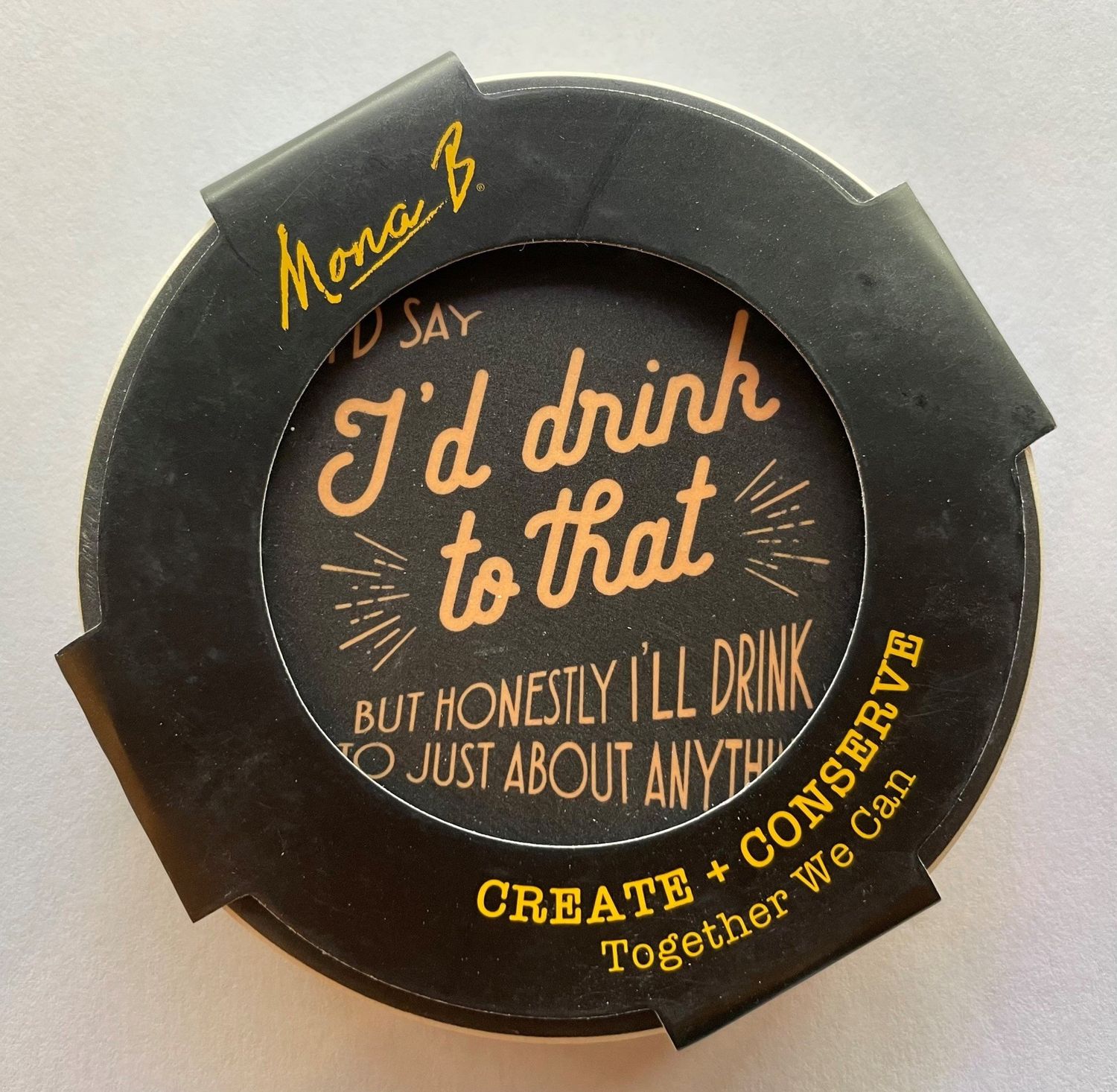 I&#39;D DRINK TO THAT 4PK COASTER SET