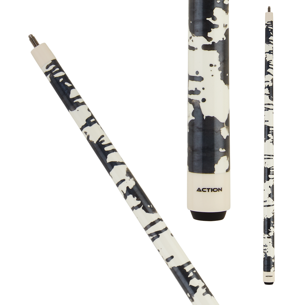 Action Value VAL35 Black &amp; White Cue Stick