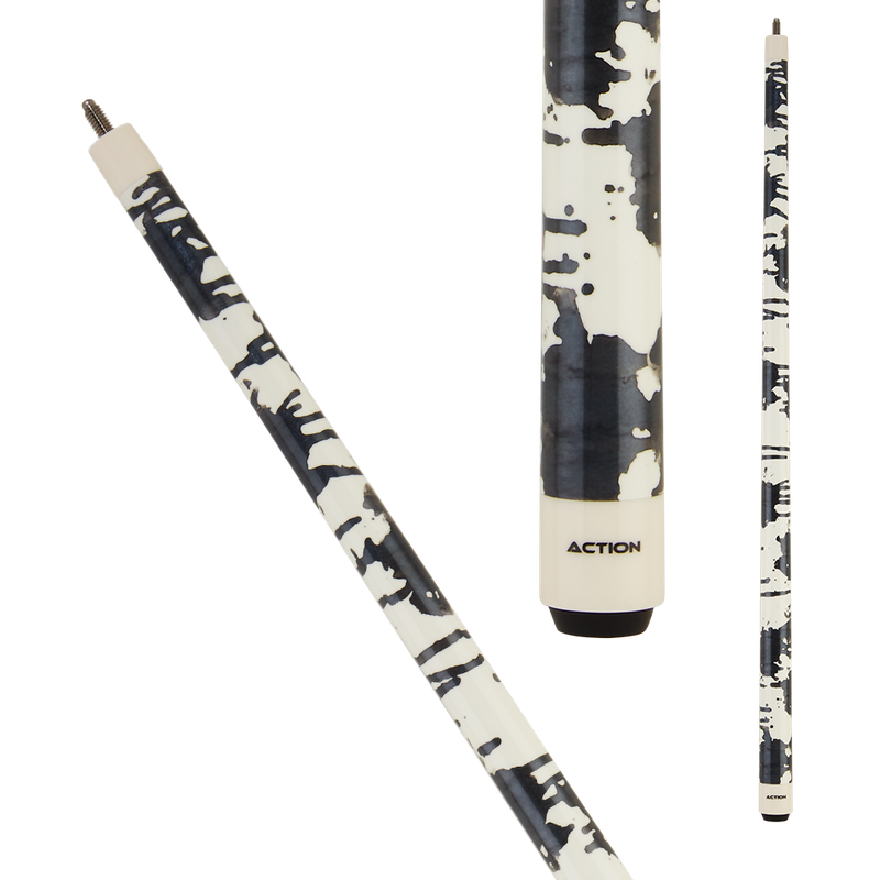 Action Value VAL35 Black &amp; White Cue Stick