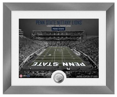 Penn State Nittany Lions Art Deco Stadium Silver Coin Photo Mint picture