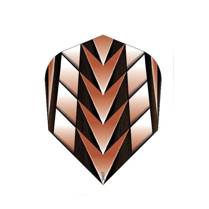 TRIBAL WEAPON DART FLIGHT SET - SMALL STANDARD