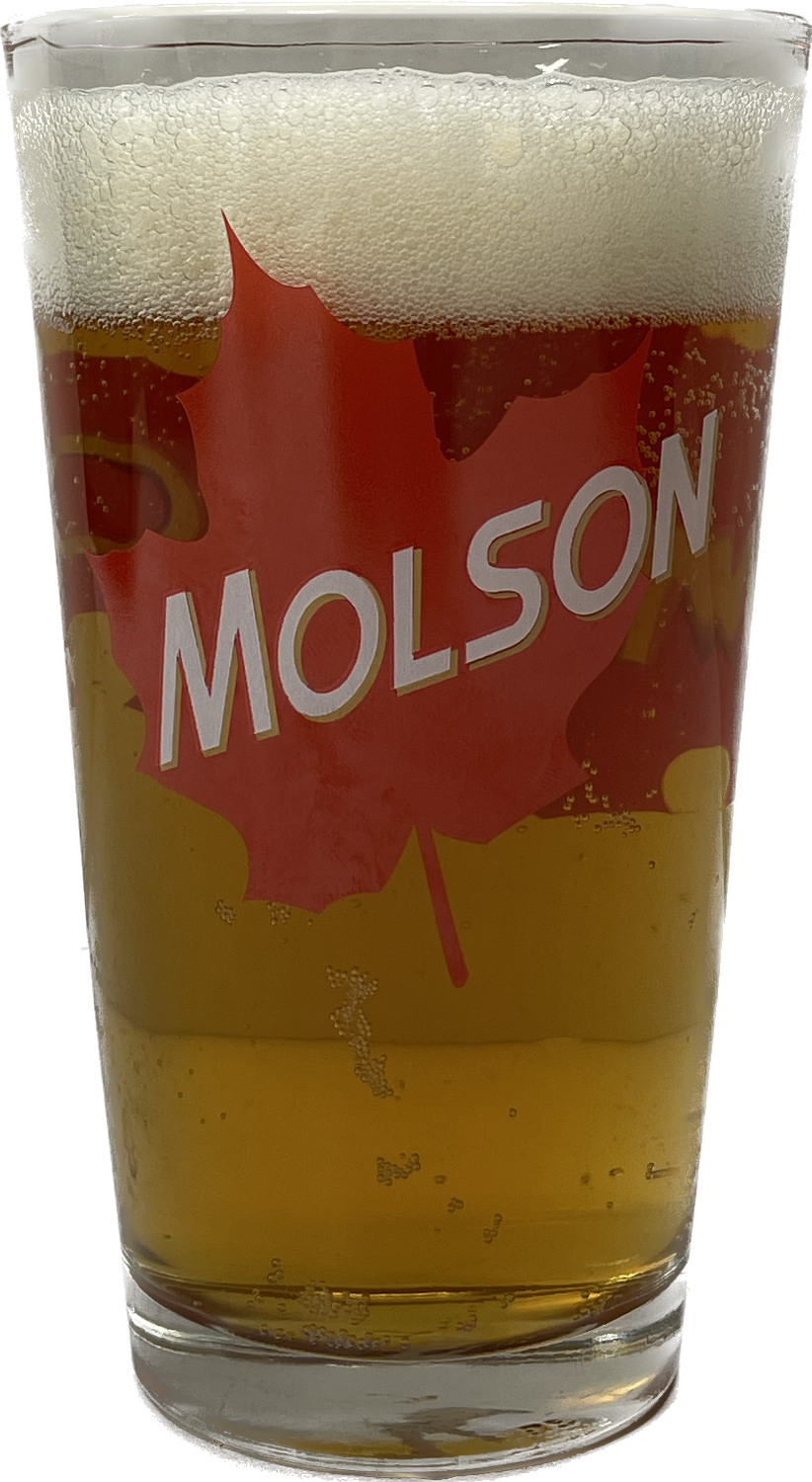 Molson Beer Glass