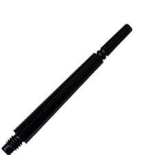 FIT FLIGHT GEAR NORMAL LOCKED DART SHAFTS - SUPER MEDIUM #6 BLACK