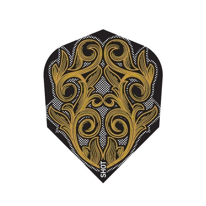 WILD FRONTIER PROSPECTOR DART FLIGHT SET - SMALL STANDARD