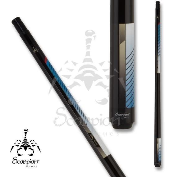 Scorpion HD-Tech SCO114 Cue Stick with - Wooden Shaft