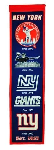 NY Giants Heritage Banner 44033