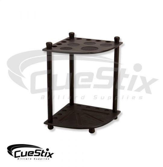 8 CUE FR8 CORNER FLOOR RACK - MIDNIGHT BLACK