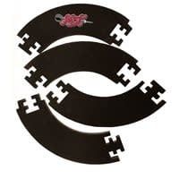 4 PIECE SHOT DART SURROUND - BLACK