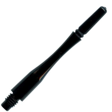 FIT FLIGHT GEAR HYBRID SPINNING DART SHAFTS - LONG #7 BLACK