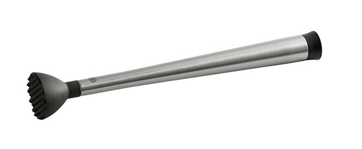 American Metalcraft SM9  9 1/8&quot; Stainless Steel Cocktail Muddler