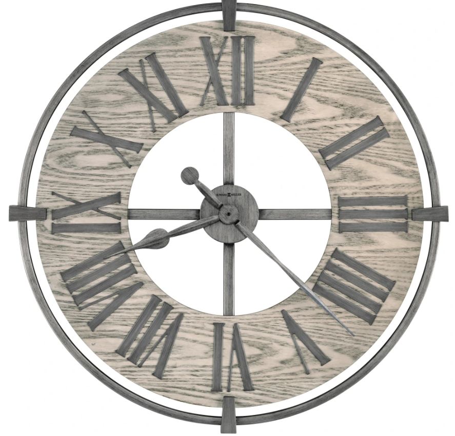 Howard Miller Eli Oversized Iron Wall Clock 625646
