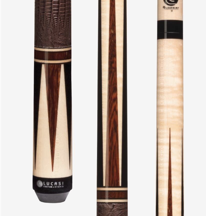 LUX51 Lucasi Cue stick Curley Maple