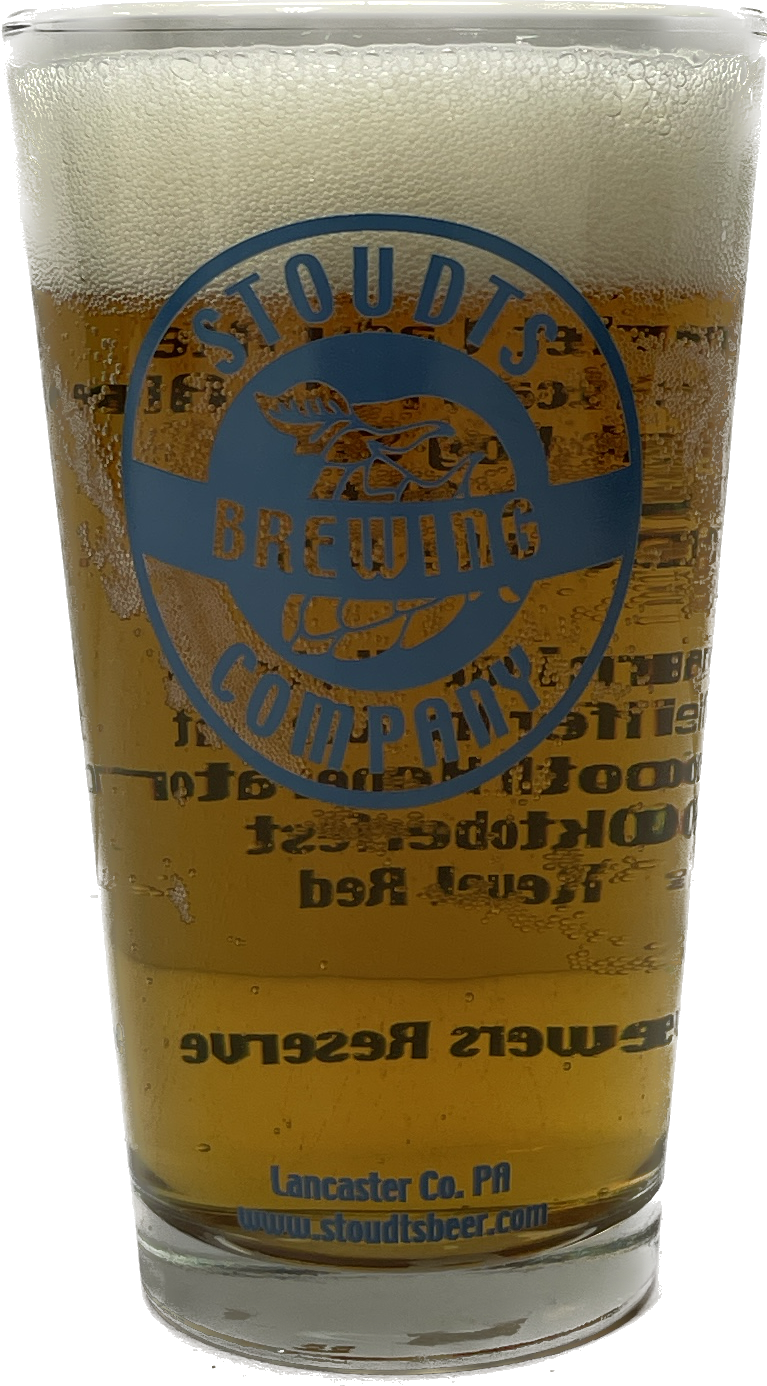 Stoudt Brewing Company Beer Glass