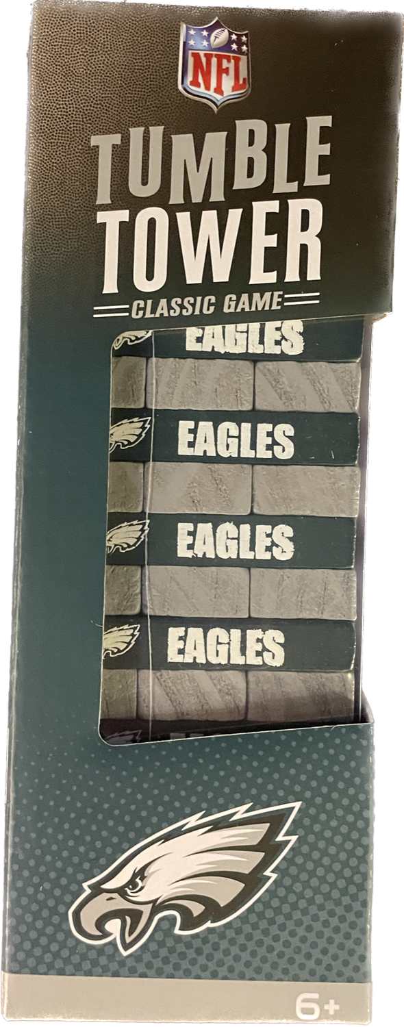 Tumble Tower Jenga Set- Eagles