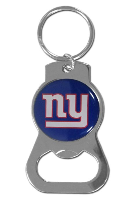 Bottle Opener Key Chain - NY Giants