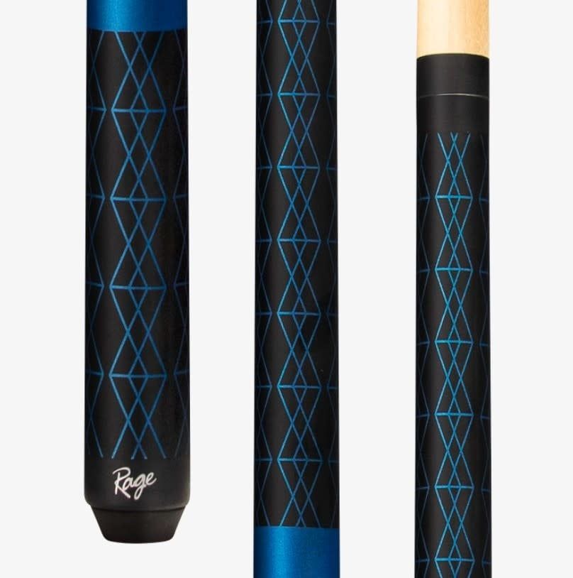 RG112 Rage Blue Diamond Cue Stick