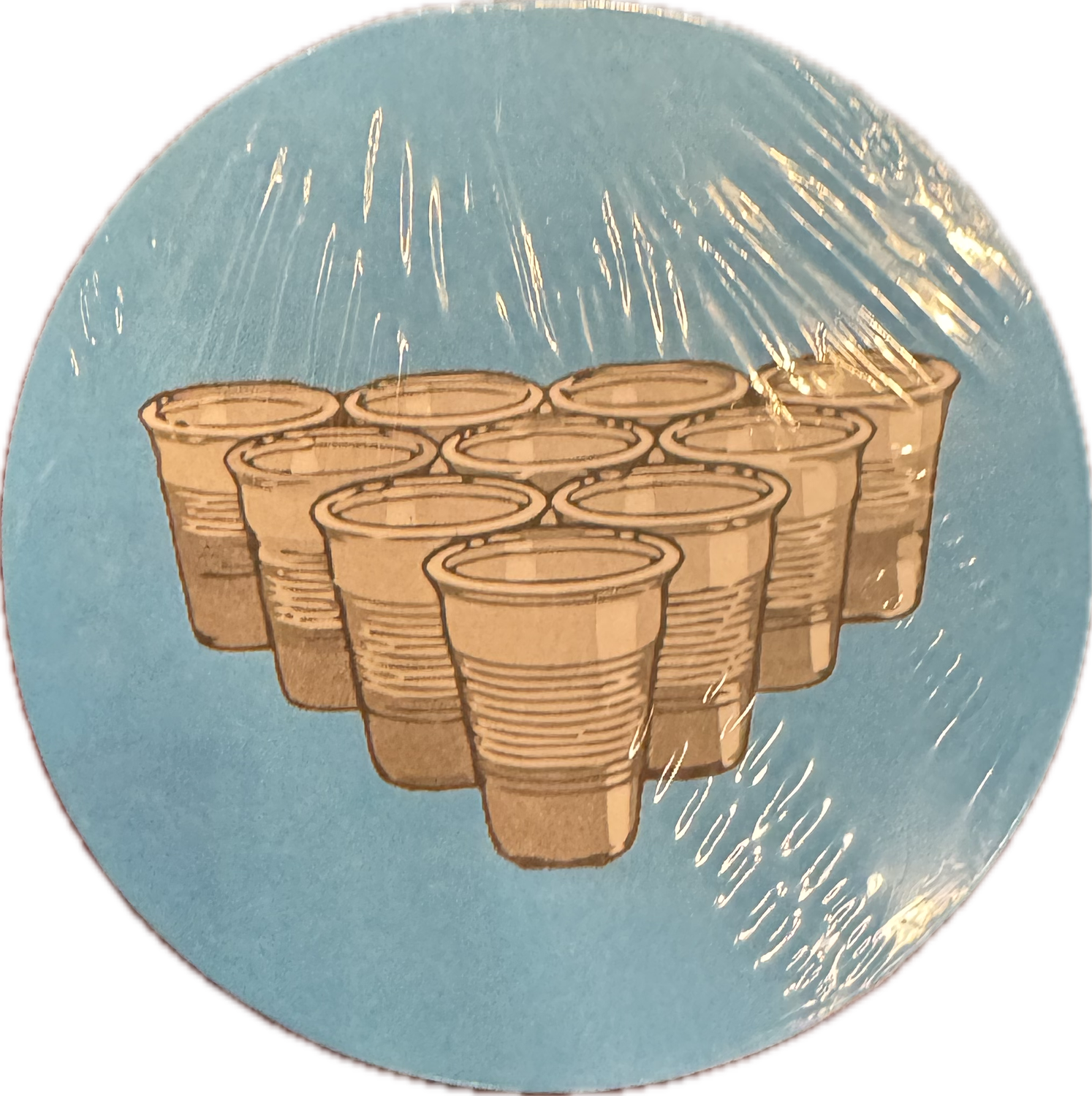 Beer Pong Coasters