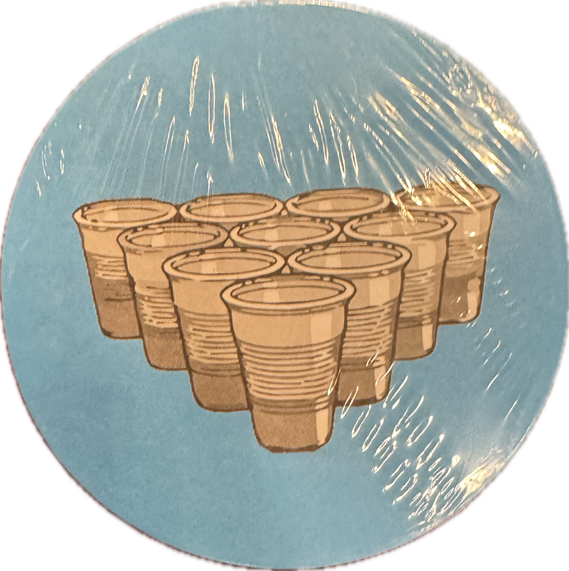 Beer Pong Coasters