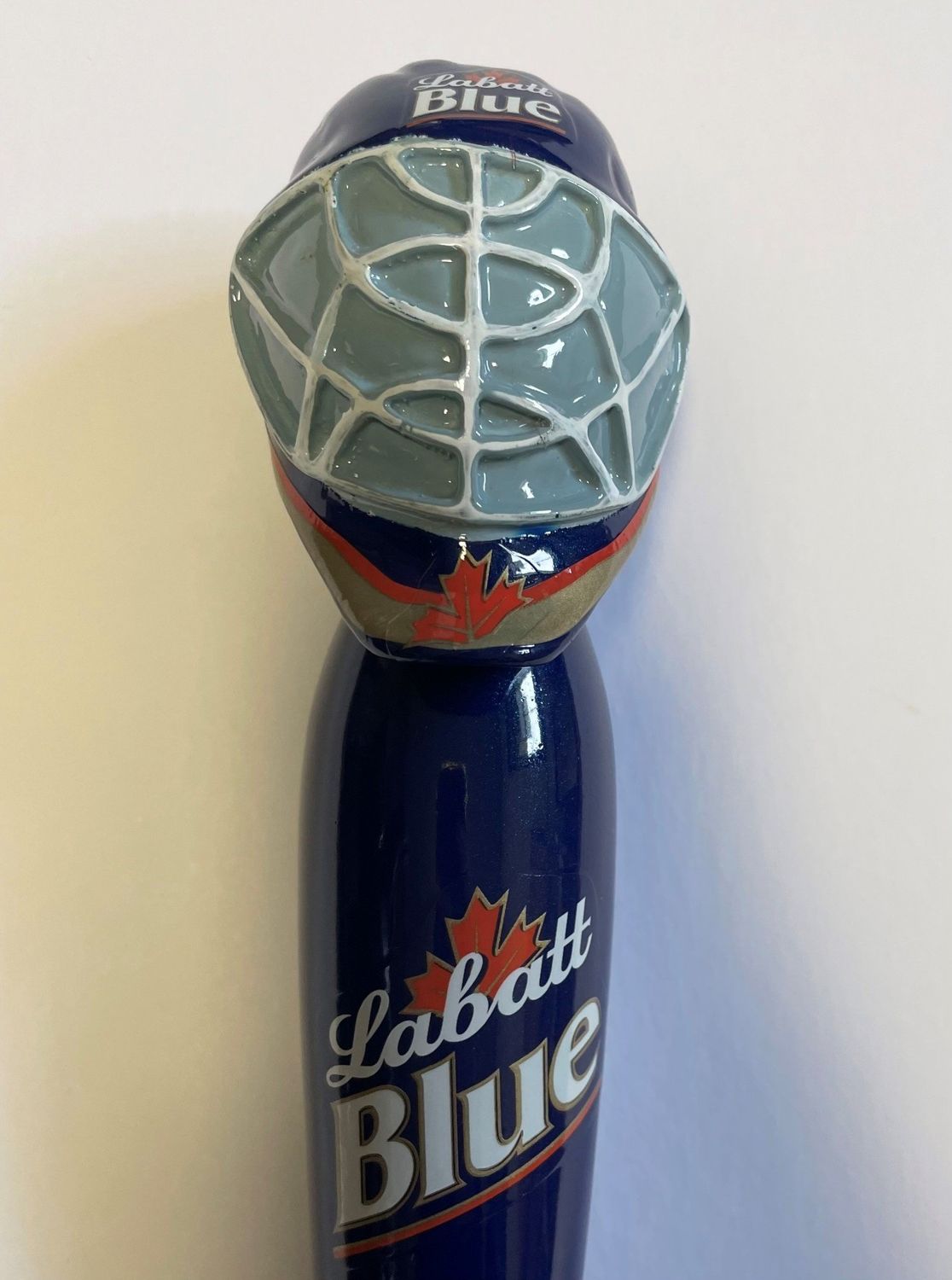 Beer Tap Handle - Labatt Blue Helmet