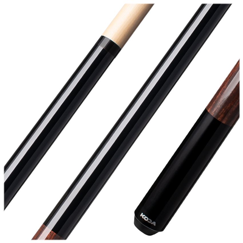Koda KD22 Blk Cocobola Wrapless Graphic Cue Stick