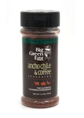 120557 Big Green Egg Ancho Chili &amp; Coffee Seasoning Rub 5.5 oz