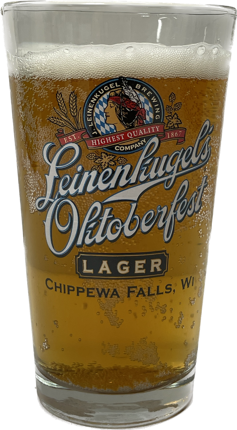 Leinenkugels Oktoberfest Lager Beer Glass