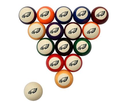 Philadelphia Eagles Retro Ball Set with Numbers