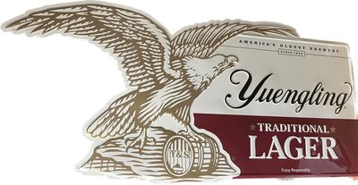 Yuengling Lager Eagle Large Metal Sign