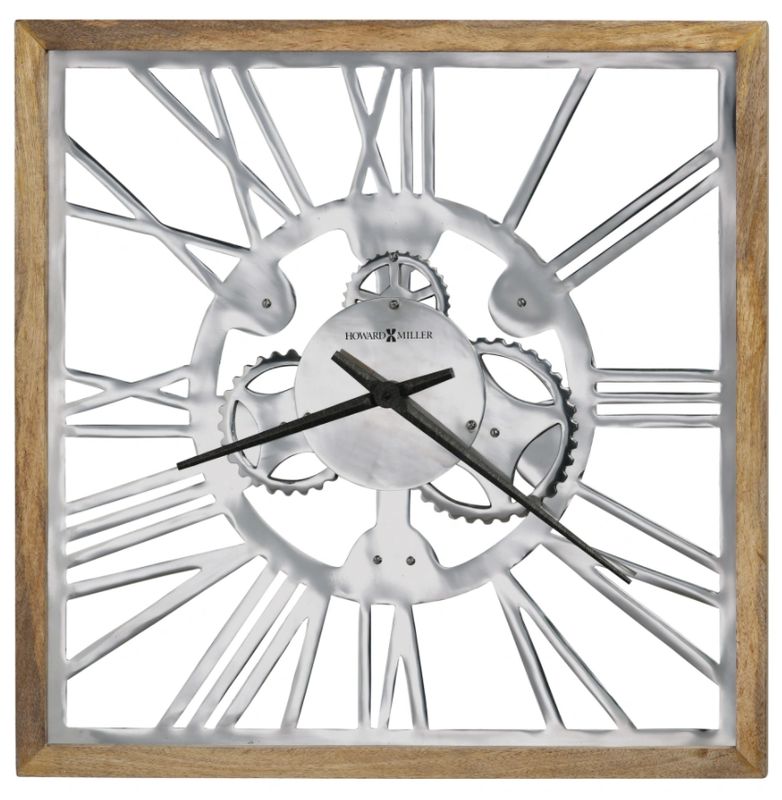 Howard Miller Mecha Square Wall Clock 625679