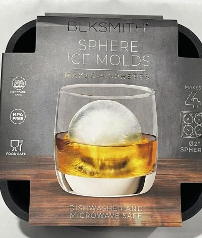 BLKSMITH Sphere Ice Molds