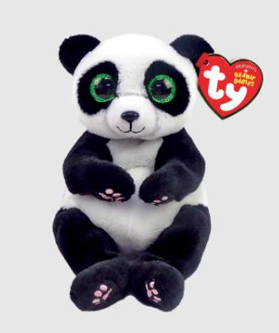 Ying Panda Bear Beanie Bellies Plush Stuffed Animal