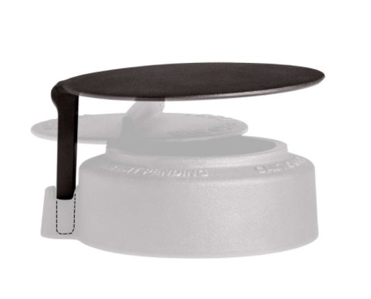 120748 Big Green Egg Cast Iron Regulator Rain Cap For 2XL, X-Large Large, Medium Egg