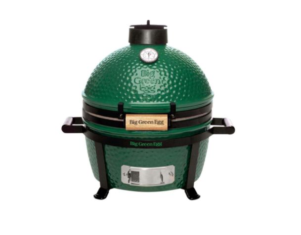 119650 Big Green Egg 13 in. MiniMax Charcoal Kamado Grill and Smoker Green