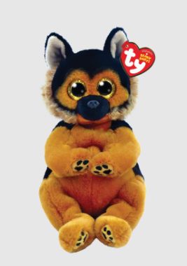 Ace German Shepard Dog Puppy  Beanie Bellies Plush Stuffed Animal