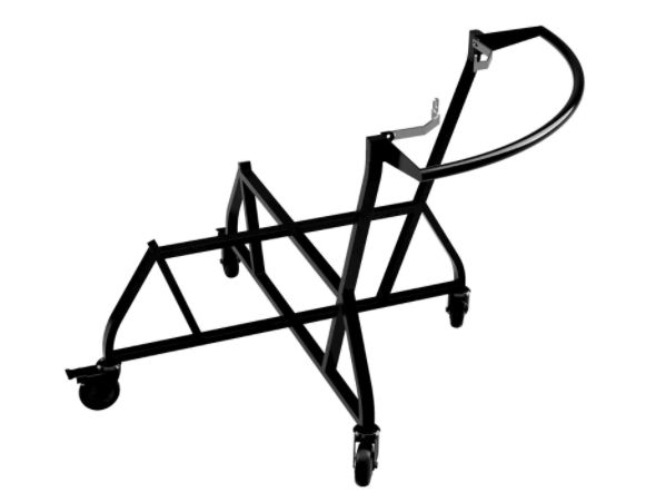 121158 Big Green Egg  XL Integgrated Nest and Handler Steel 35 in. H X 34 in. L