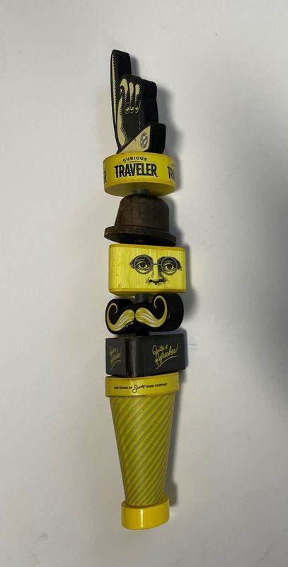 Beer Tap Handle - Curious Traveler the House of the Shandy Beer Company