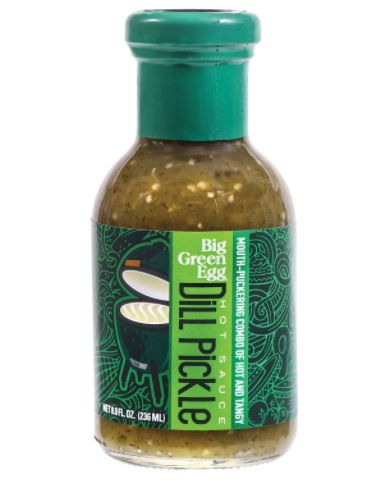 126597 Big Green Egg Dill Pickle Hot Sauce 8 oz No MSG