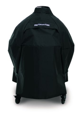 126467 Big Green Egg Black Grill Cover For XLarge and Large EGGs in intEGGrated Nest