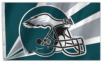 Philadelphia Eagles Helmet 3x5 Flag