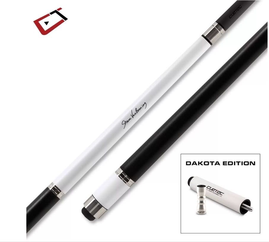 Cynergy SVB Gen One Pearl White Cue Stick w/ extension &amp; Bowtie