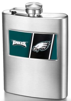 Philadelphia Eagles Stainless Steel Flask