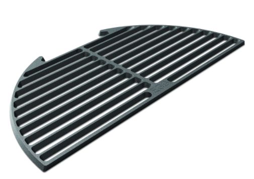 120786 Big Green Egg Large CAST IRON Half Grid 8.75 in. W