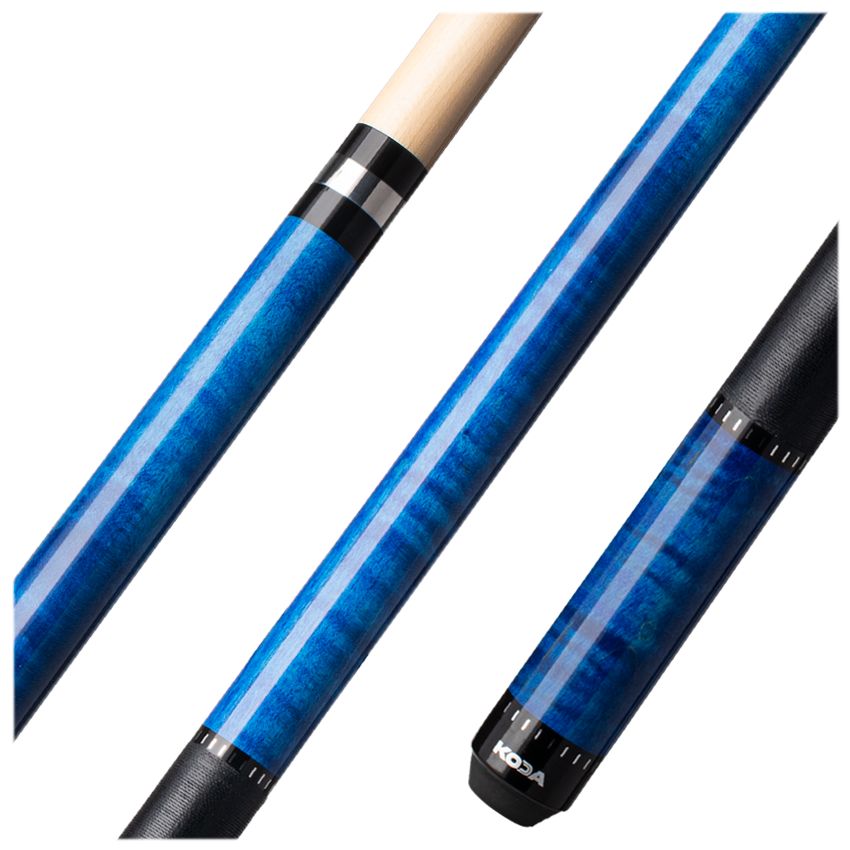 Koda KD32 Royal Blue Black Linen Cue Stick