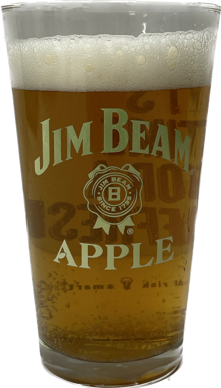Jim Bean Apple Bar Glass