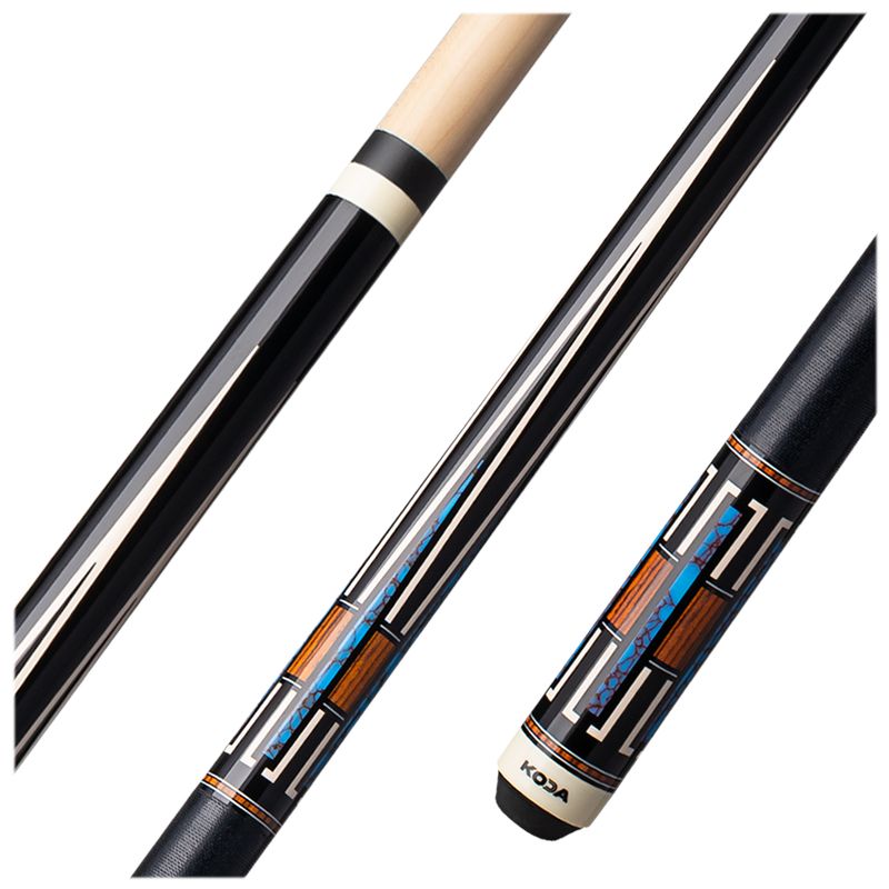 Koda KD51 Black Blue Recon Bacote  Graphic Cue Stick