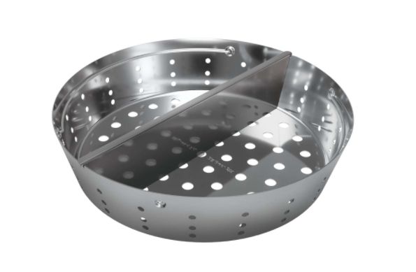 122681 Big Green Egg Stainless Steel Fire Bowl For XL Egg 19 in. L X 19 in. W