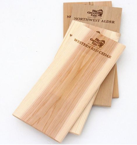 116307 Big Green Egg Western Red Cedar Grilling 2 Planks Per Package