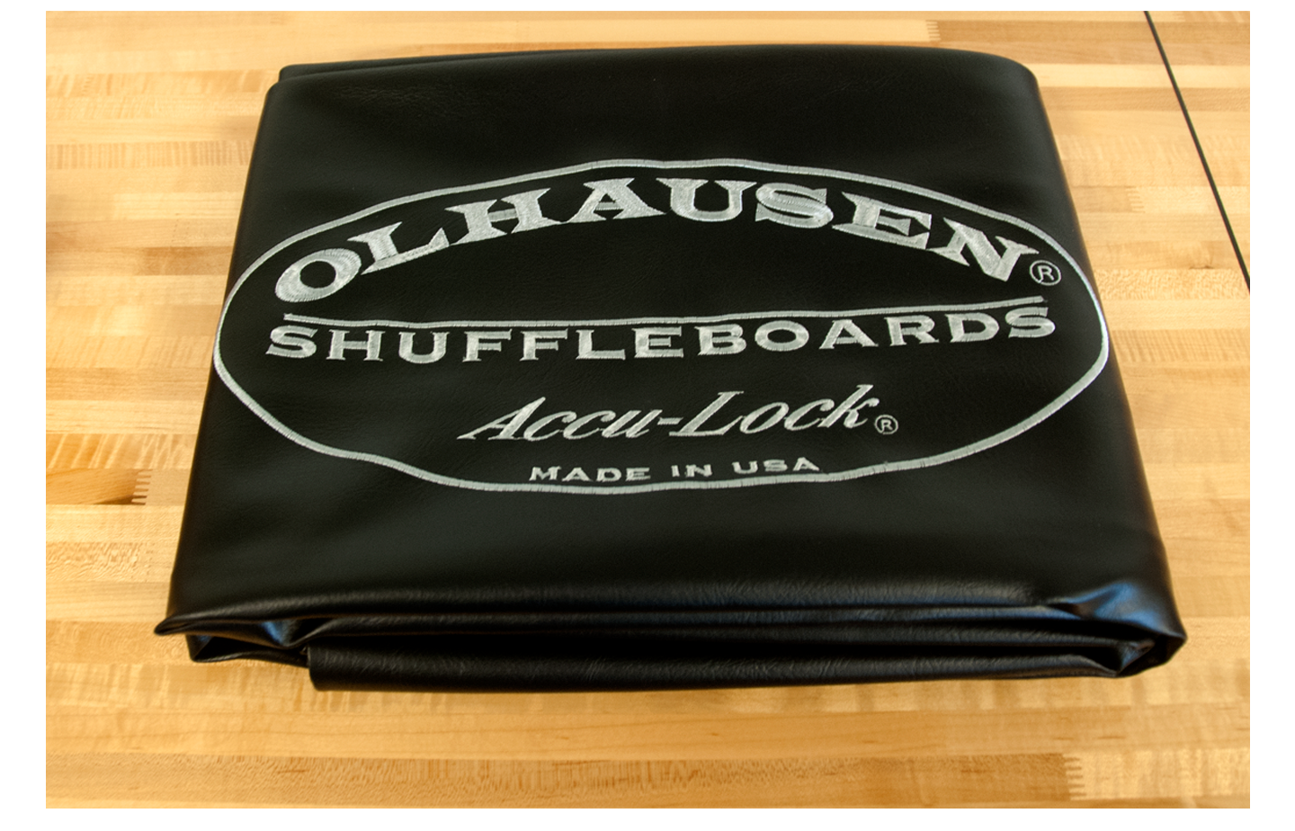 Black Shuffleboard Cover, Size: 9ft