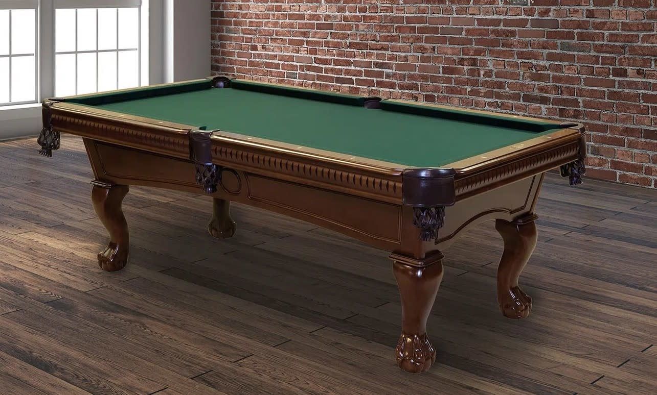 CL Bailey Dutchess Pool  Table , Color: Warm Chestnut, Size: 7ft