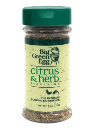 120564 Big Green Egg Citrus &amp; Herb Seasoning Rub 4.5 oz